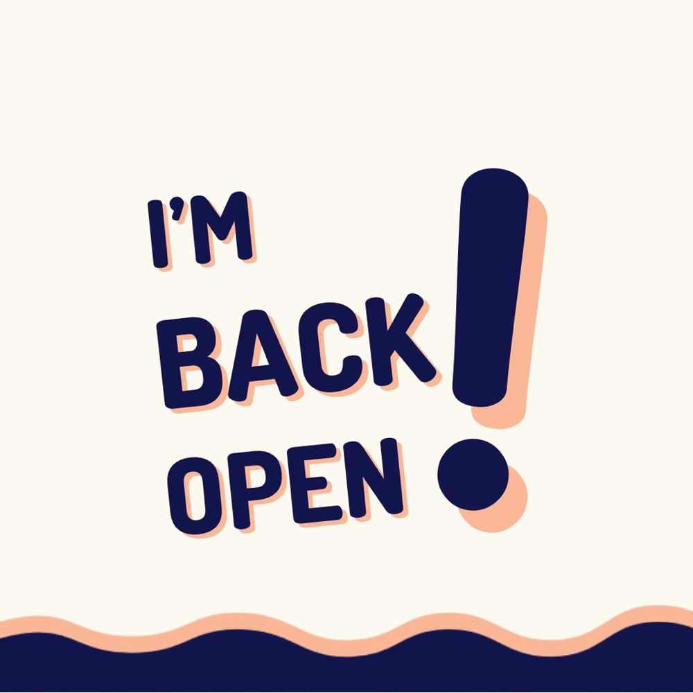 Back from vacation!